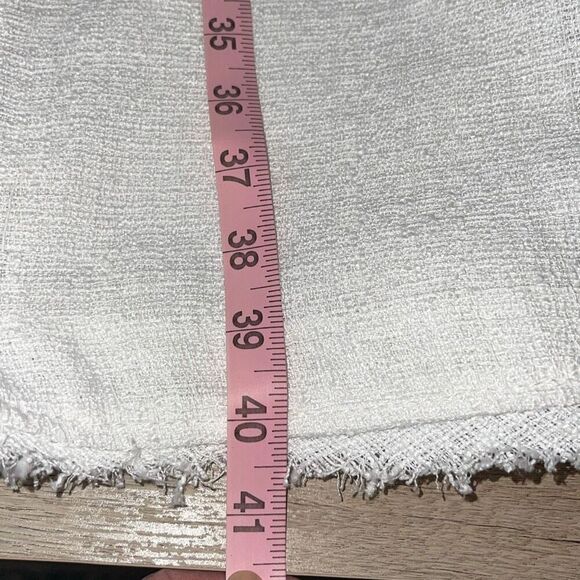 Banana Republic Womens Tweed Sleeveless Fit & Flare Dress White Size 10 NWT - Picture 9 of 10